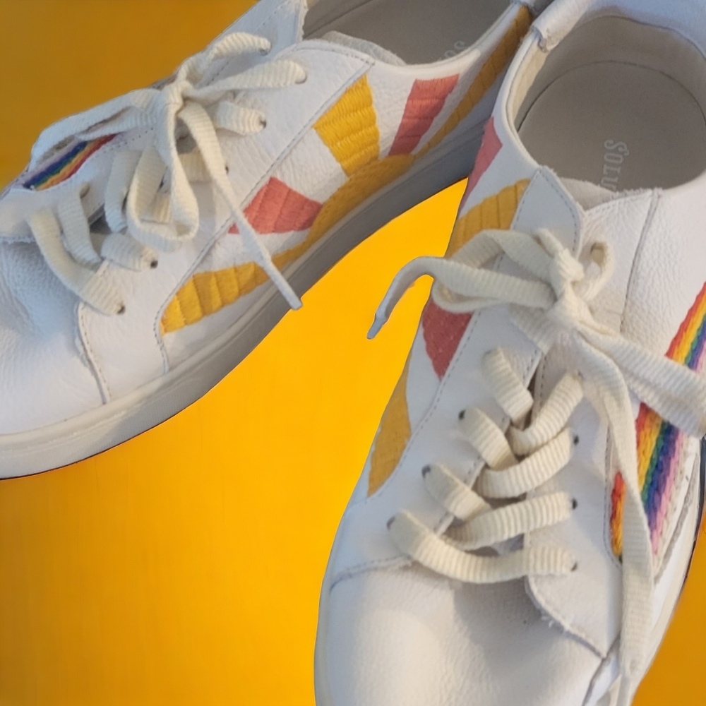 Soludos Rainbow Waves Women's 10.